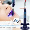 5W Cordless Dental LED Curing Light Lamp 1500mw/cm2